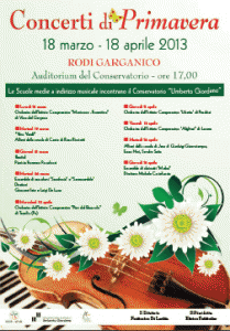 concerti di primavera