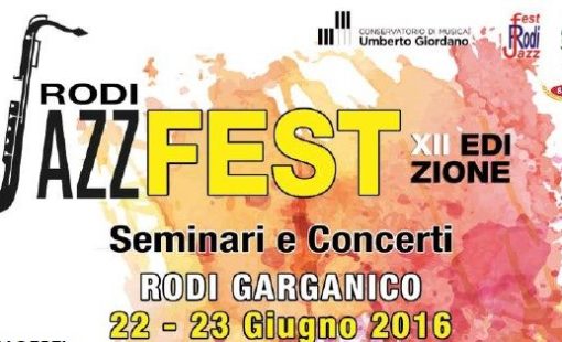 2016_Rodi Jazz Fest XII edizione