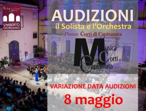 VARIAZIONE AUDIZIONI SITO