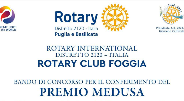 Premio Medusa Rotary news