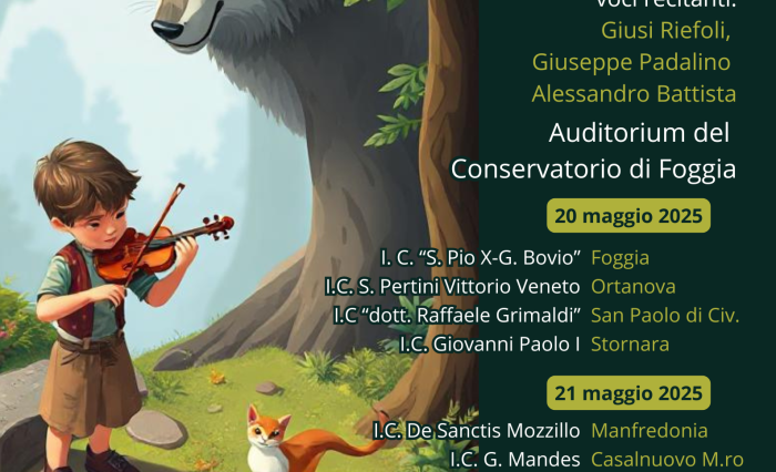 Il Conservatorio incontra le scuole
