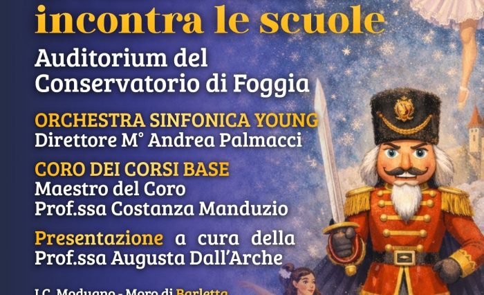 IL CONSERVATORIO INCONTRA LE SCUOLE 2026