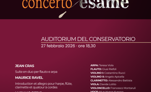 SOCIAL_Concerto Esame SOCIAL_Concerto Esame