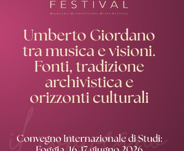 Convegno Giordano 2026